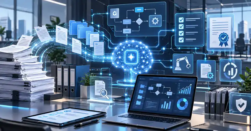 ISO 9001 e Inteligencia Artificial: cómo documentar y optimizar procesos en 2026 1 260702 iso 9001 ia 1